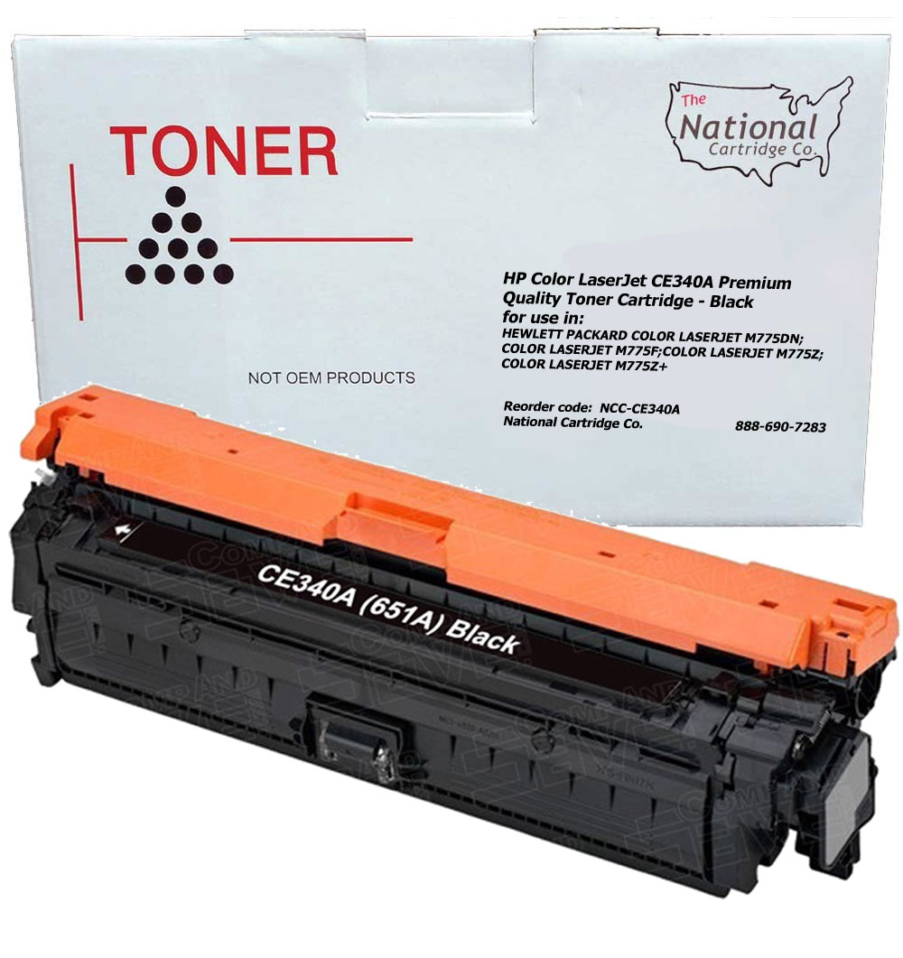 National Cartridge Co. replacement HEWLETT PACKARD CE340A Black toner ...