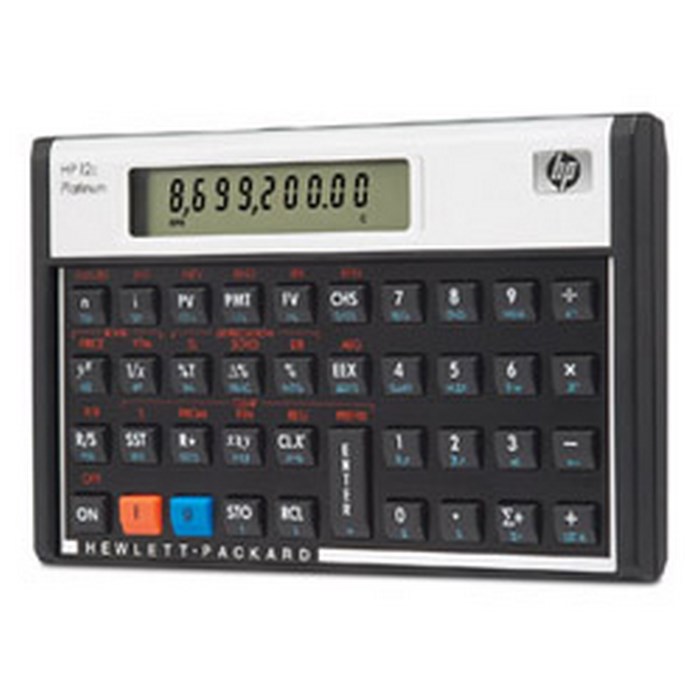 HEWLETT-PACKARD Financial calculator model HEW12CP